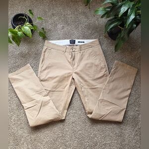 Ben Sherman Khaki Slim Chinos in Light Tan